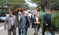 بازدید ریاست دانشگاه علوم پزشکی گیلان از بیمارستان های موقوفه امینی و شهید حسین پور شهرستان لنگرود