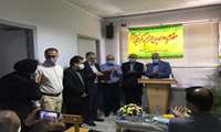 مراسم تودیع و معارفه سرپرست بیمارستان امینی لنگرود برگزار شد.