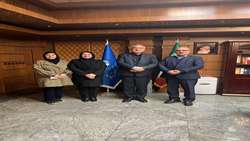 دیدار نماینده شهرستان و ریاست بیمارستان شهید حسین پور با وزیر بهداشت، درمان و آموزش پزشکی