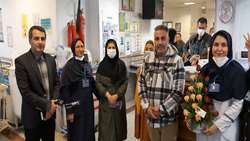 حماسه ای دیگر از مدافعان سلامت