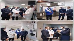 بازدید معاون آموزشی دانشگاه علوم پزشکی از بیمارستان شهید حسین پور