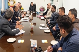 بازدید دکتر مصطفی گل شکن _ معاون محترم توسعه مدیریت، منابع و برنامه ریزی دانشگاه علوم پزشکی گیلان از بیمارستان شهید حسین پور